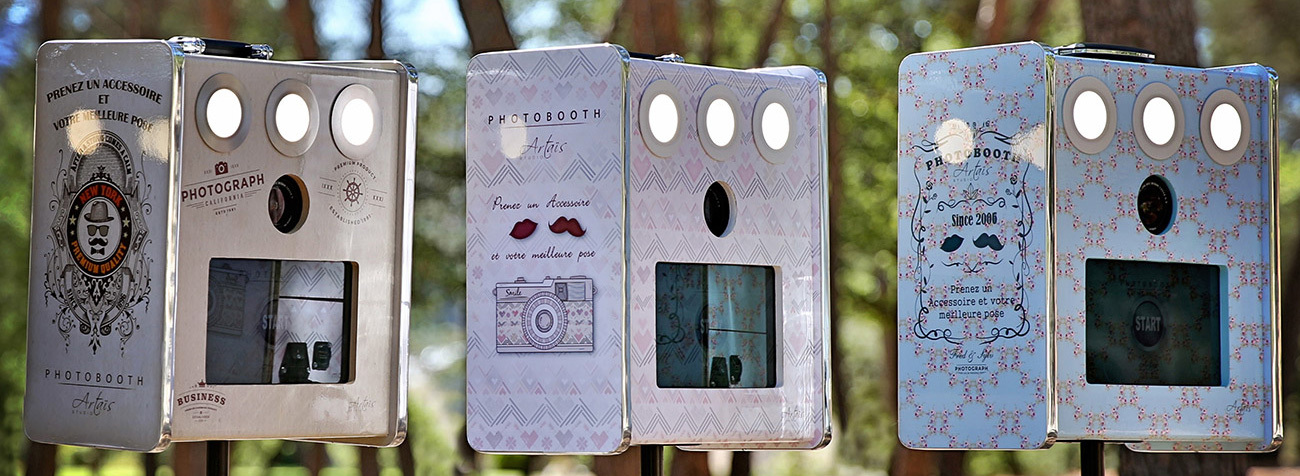 Location d'un Photobooth en Self-Service à Marseille et Aix-en-Provence