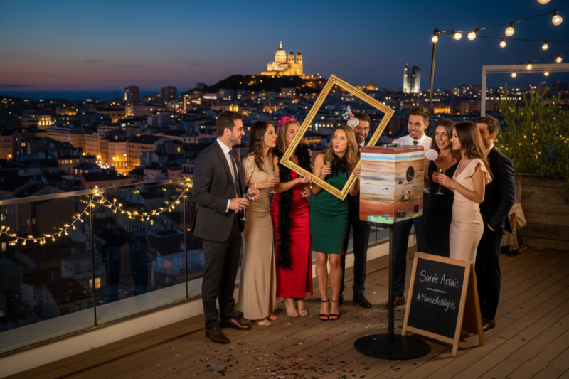 location photobooth évènement Marseille - Aix