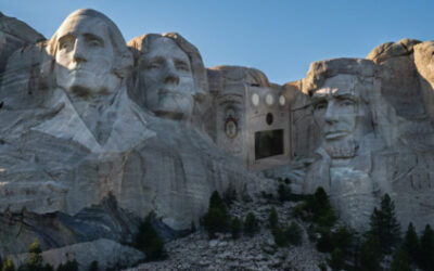 Incroyable : notre photobooth gravé dans la pierre au Mount Rushmore