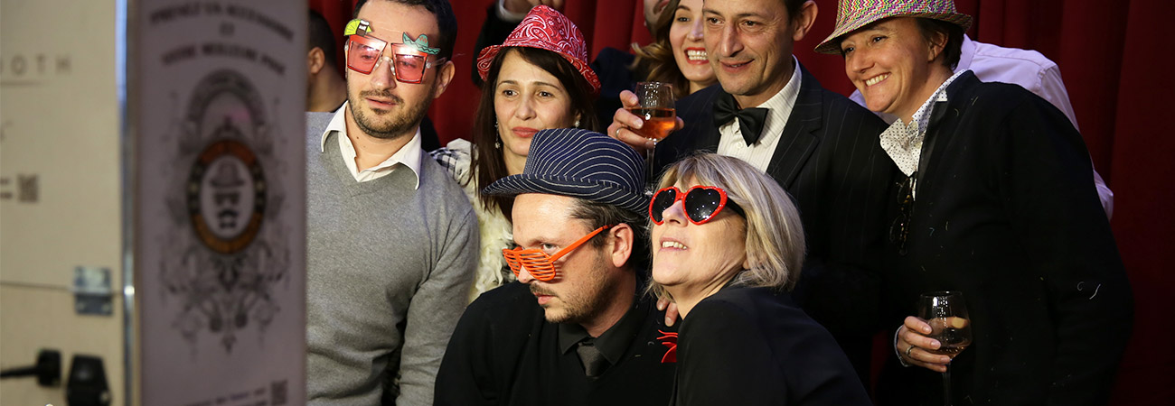 Photobooth personnalisé pour évènements en entreprise région bouches du rhône