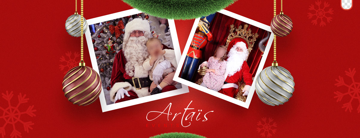 Photocall Papa Noël L’arbre de Noël pour vos événements professionnels sur aix marseille et PACA