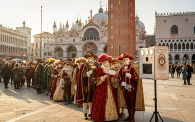 Photobooth carnaval de Venise : une animation élégante et intemporelle