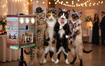 Chat c’est cool… quand ils prennent le contrôle du photobooth à Salon-de-Provence