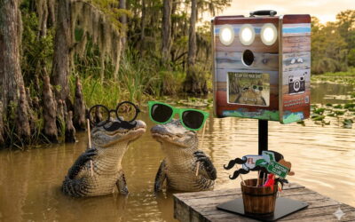 Location Photobooth Marseille : même les crocodiles veulent leur photo