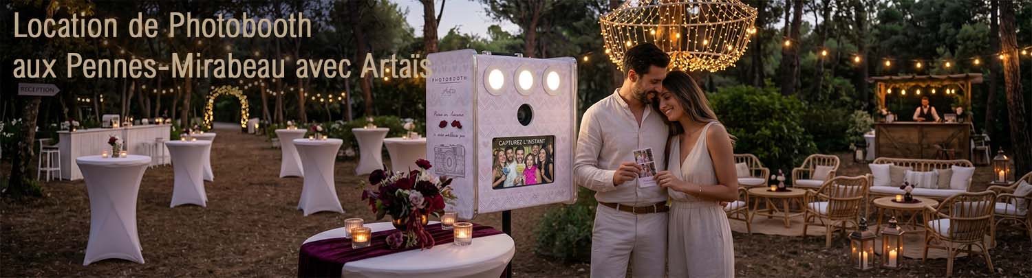 location photobooth photobox boite selfie les pennes mirabeau