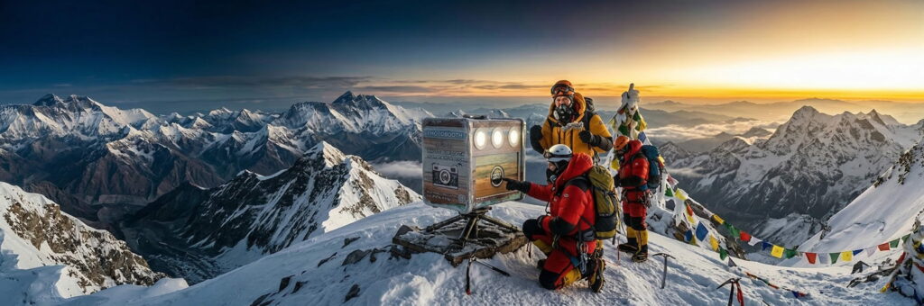 location photobooth montagne provence panorama